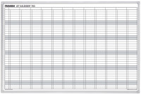 FRANKEN bandes données pour tableau planning JK703,
