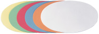 FRANKEN Cartes de modération Ovale, 110 x 190 mm, vert clair FRANKEN Cartes de modération Ovale, 110 x 190 mm, vert clair