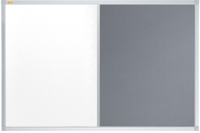 FRANKEN tableau duo X-tra! Line, (L)900 x (H)600 mm, gris