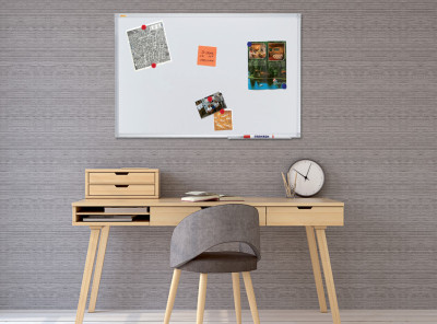 FRANKEN Tableau blanc X-tra!Line, laqué, 600 x 450mm