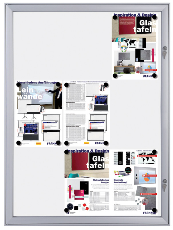 FRANKEN SÉCURITÉ vitrine pour 6x A4, l'épreuve du feu