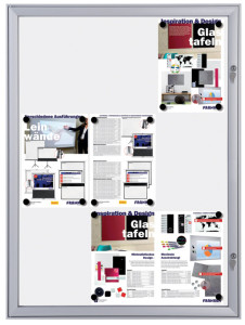 FRANKEN SÉCURITÉ vitrine pour 9x A4, l'épreuve du feu
