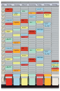 FRANKEN planificateurs de cartes de table T, 474 x 780 mm