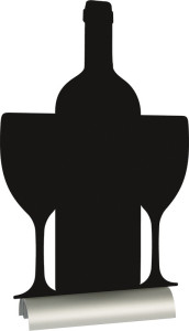 Securit Ardoise de table SILHOUETTE 