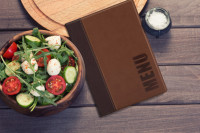 Securit Protège-menus TRENDY, A4, vert Securit Protège-menus TRENDY, A4, vert