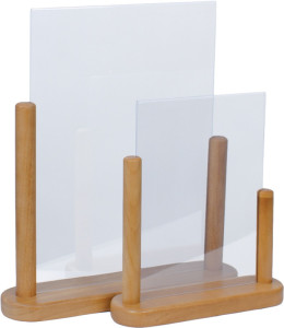 Securit Ardoise de table TABLE, A4, noir