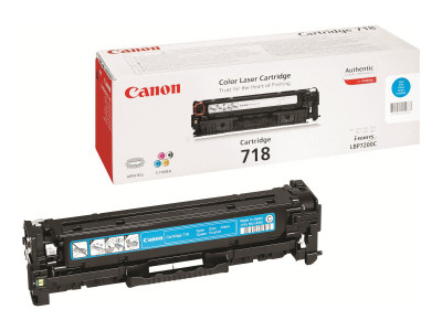 Canon : CRG 718 Cartouche CYAN 2900P