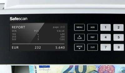 Safescan Compteuse de billets 