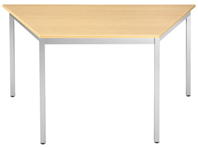SODEMATUB Table universelle 76RHA, 700 x 600,hêtre/aluminium