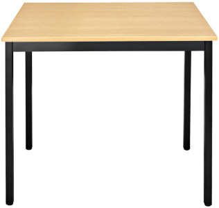 SODEMATUB Table universelle 128RHN, 1200 x 800, hêtre/noir