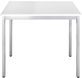 SODEMATUB Table universelle 168RGA, 1600x800, gris clair/alu