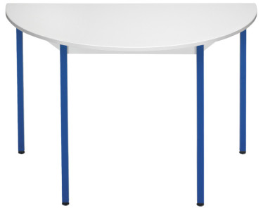 SODEMATUB Table universelle 147RGBL,1400x700,gris clair/bleu