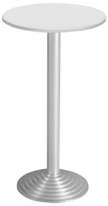 SODEMATUB Guéridon 60000EA, 600 mm, érable/alu
