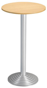 SODEMATUB Guéridon 60000EA, 600 mm, érable/alu