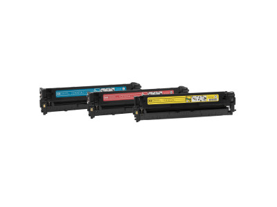 HP : cartouche toner CYAN 128A pour LaserJet