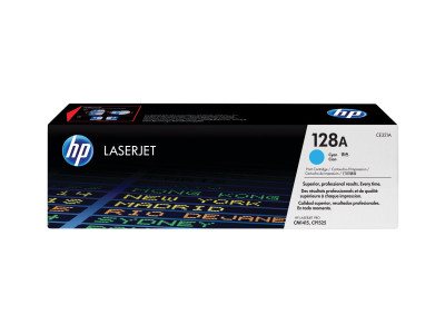 HP : cartouche toner CYAN 128A pour LaserJet