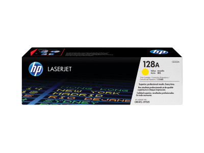HP cartouche toner Jaune 128A pour LaserJet