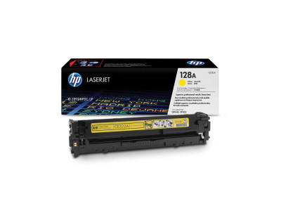 HP cartouche toner Jaune 128A pour LaserJet