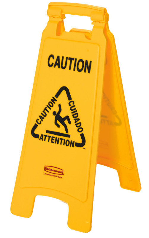 Panneaux d'avertissement en plastique Panneau d'avertissement Une
