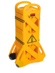 Rubbermaid Barrière mobile portable