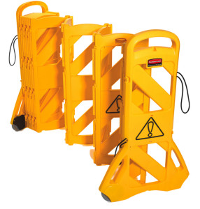 Rubbermaid Barrière mobile portable