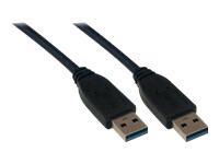 MCL Samar : CABLE USB 3.0 TYPE A MALE/MALE 2M BLACK