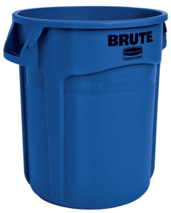 Rubbermaid Collecteur BRUTE 75,7 litres, en PP, bleu