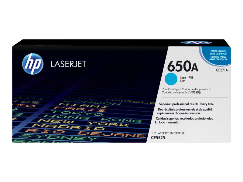 HP : cartouche toner CYAN pour COLOR LaserJet