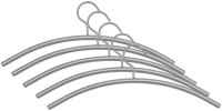 kerkmann Cintre en acier pour vêtements, gris argent kerkmann Cintre en acier pour vêtements, gris argent