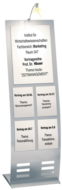 kerkmann Support d'information/présentoir à prospectus sur