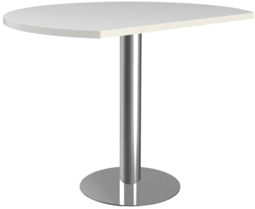 kerkmann Table d'appoint ARTLINE, rond, décor en bois,