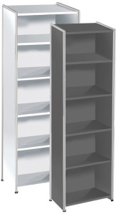 kerkmann Etagère ARTLINE, 1 tablette, (L)410 mm, anthracite