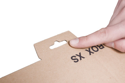 smartboxpro Carton d'expédition MAIL BOX, taille: XS, marron