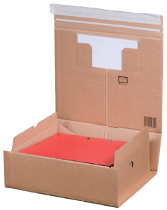smartboxpro Carton d'expédition PACK BOX, format A4+, marron