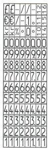 AVERY Zweckform étiqueteuse de prix, 2 lignes, 18 chiffres
