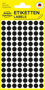 AVERY Zweckform pastilles de couleurs, diamètre 18mm