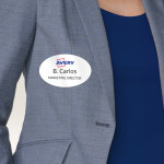 étiquettes de nom AVERY Zweckform, 80 x 50 mm, blanc