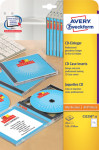 AVERY Zweckform jaquettes CD pour Jewel Case, blanches AVERY Zweckform jaquettes CD pour Jewel Case, blanches