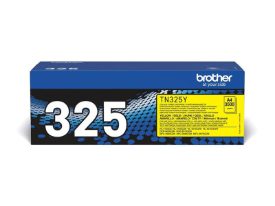 Brother TN-325Y Toner Jaune 3500 pages