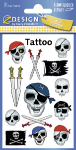 AVERY Zweckform tatouages Zdesign KIDS 