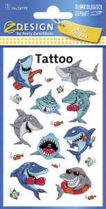 AVERY Zweckform tatouages Zdesign KIDS 