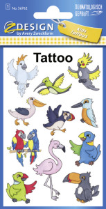 AVERY Zweckform tatouages Zdesign KIDS 