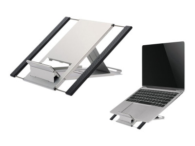NewStar : UNIVERSAL NOTEBOOK STAND MOBILE VERSION - SILVER