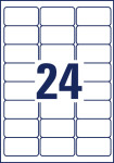 AVERY Zweckform étiquettes Ultra adhésives 63.5 x 33,9 mm,