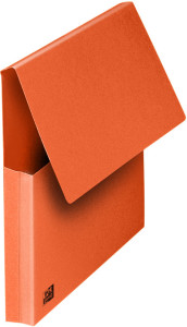 FAST Pochette document à soufflet, format A4, carton, rouge
