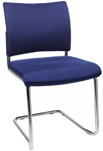 chaise visiteur topstar « Visite 20 coussin », bordeaux