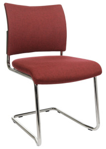 chaise visiteur topstar « Visite 20 coussin », bordeaux