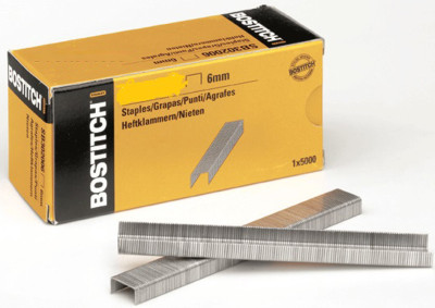 BOSTITCH Agrafes STRC5019, 6 mm, contenu: 5.000 pièces