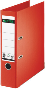 LEITZ classeur 100% papier, 180 degrés, A4, 80 mm, bleu