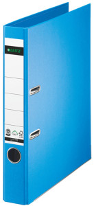 LEITZ classeur 100% papier, 180 degrés, A4, 80 mm, bleu